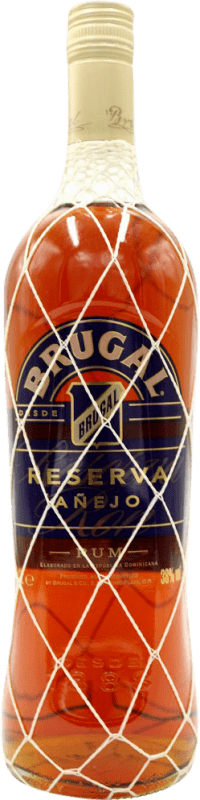 26,95 € Бесплатная доставка | Ром Brugal Añejo Резерв Доминиканская Респблика бутылка 1 L