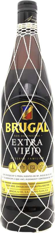 21,95 € Kostenloser Versand | Rum Brugal Extra Viejo Dominikanische Republik Flasche 1 L