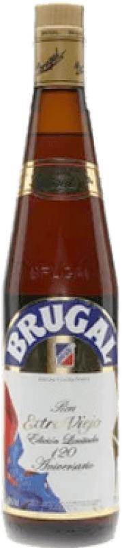 329,95 € Kostenloser Versand | Rum Brugal Extra Viejo 120 Aniversario Hector Ruiz Sammlerexemplar Dominikanische Republik Flasche 70 cl