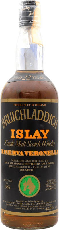 1 056,95 € 送料無料 | ウイスキーシングルモルト Bruichladdich Veronelli コレクターの標本 スコットランド イギリス 22 年 ボトル 70 cl