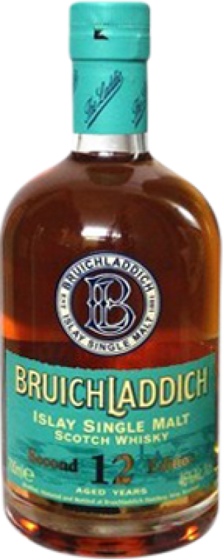 242,95 € 送料無料 | ウイスキーシングルモルト Bruichladdich コレクターの標本 スコットランド イギリス 12 年 ボトル 70 cl