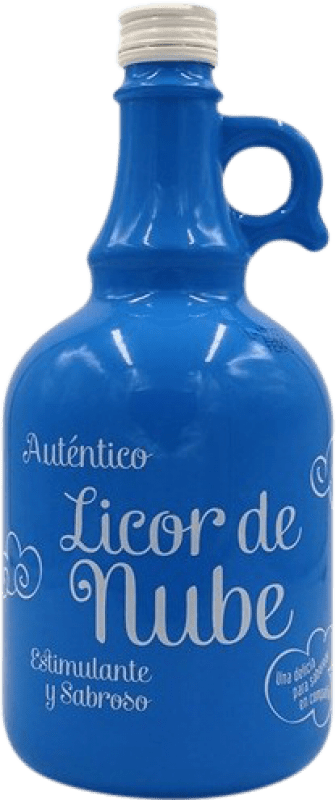 11,95 € Envio grátis | Licor Creme Buitral Nube México Garrafa 1 L