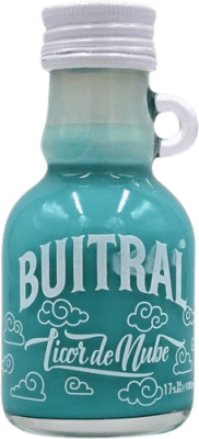 4,95 € Spedizione Gratuita | Crema di Liquore Buitral Nube Messico Bottiglia Miniatura 10 cl