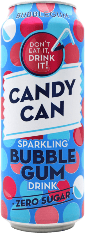3,95 € 免费送货 | 碳酸饮料 Candy Can 美国 中号罐 50 cl Bubble Gum — 泡泡糖