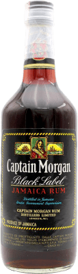 261,95 € 送料無料 | ラム Captain Morgan Black — ブラックエディション ジャマイカ 70 cl コレクターズアイテム 飲食不可