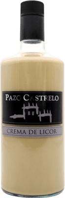 10,95 € Envío gratis | Crema de Licor Carsalo Orujo Pazo Castrelo España Botella 70 cl