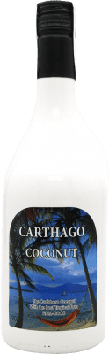 7,95 € Бесплатная доставка | Ликеры Carthago Coconut Испания бутылка 70 cl