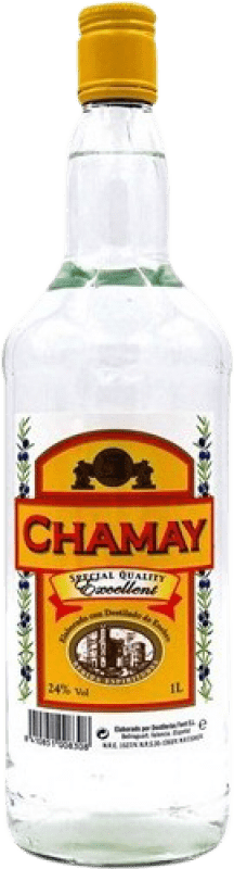 9,95 € Free Shipping | Gin Chamay Destilado de Enebro Mexico Bottle 1 L