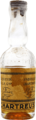 228,95 € Envío gratis | Licores Chartreuse Amarillo Ejemplar Coleccionista Francia Botellín Miniatura 5 cl