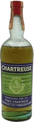 1 493,95 € Free Shipping | Spirits Chartreuse Verde Collector's Specimen France Half Bottle 37 cl