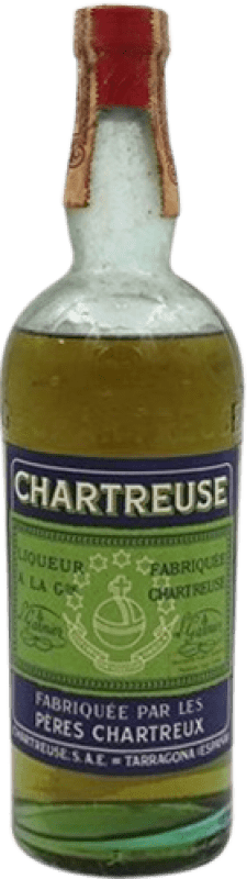 1 493,95 € 免费送货 | 利口酒 Chartreuse Vert — 绿色 法国 半瓶装 37 cl 收藏品 不可食用