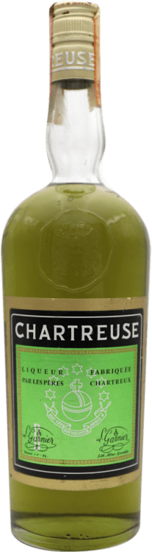 619,95 € Envio grátis | Licores Chartreuse Verde Espécime de Colecionador França Garrafa 70 cl