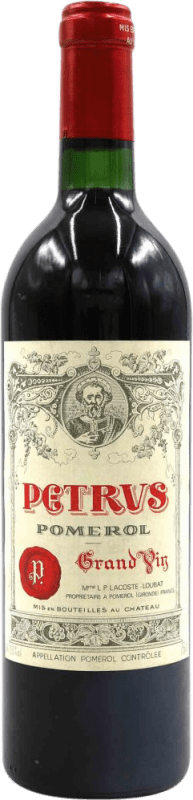 5 011,95 € Free Shipping | Red wine Château Petrus 1988 A.O.C. Pomerol France Bottle 75 cl