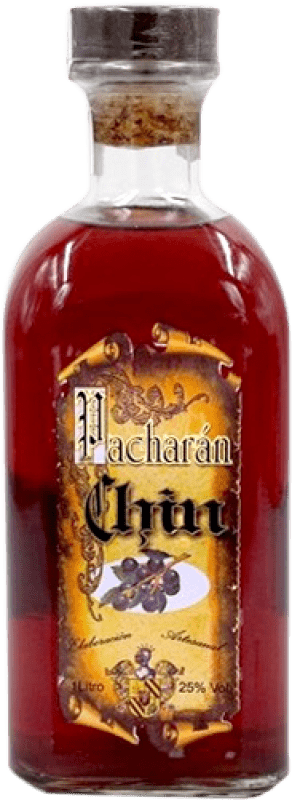 8,95 € Kostenloser Versand | Pacharán Chin Spanien Flasche 1 L