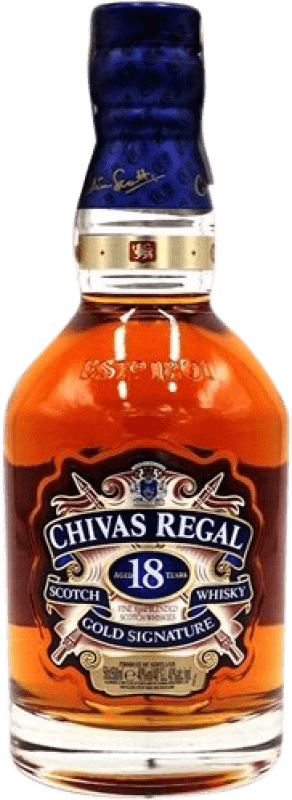 49,95 € 免费送货 | 威士忌混合 Chivas Regal 苏格兰 英国 18 岁 瓶子 Medium 50 cl