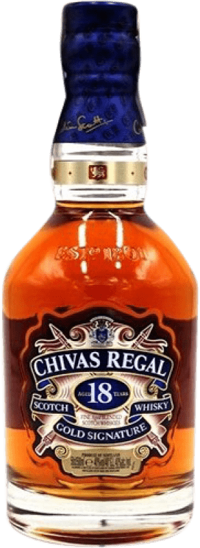 39,95 € Бесплатная доставка | Купажированный виски Chivas Regal Шотландия Объединенное Королевство 18 Лет бутылка Medium 50 cl
