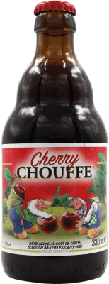 3,95 € Kostenloser Versand | Bier Chouffe Belgien Drittelliterflasche 33 cl Cherry — Kirsche