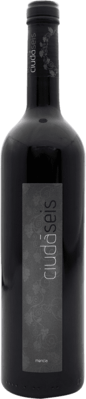 18,95 € 免费送货 | 红酒 Ciudáseis D.O. Ribeira Sacra 西班牙 Mencía 瓶子 75 cl