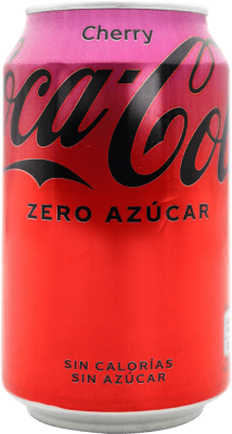 2,95 € Free Shipping | Soft Drinks Coca-Cola Zero Spain Can 33 cl Cherry