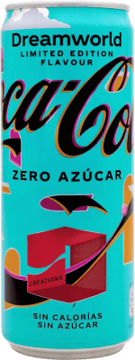 1,95 € Envio grátis | Refrescos e Mixers Coca-Cola Dreamworld Zero Espanha Lata 33 cl