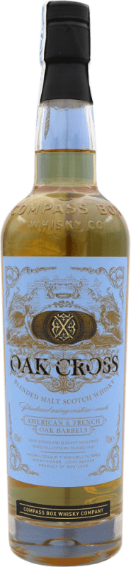 75,95 € Spedizione Gratuita | Whisky Blended Compass Box Oak Cross Regno Unito Bottiglia 70 cl