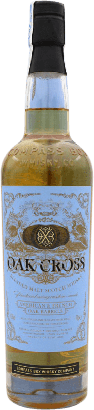 75,95 € Free Shipping | Blended Whisky Compass Box Cross Oak Cask United Kingdom 70 cl
