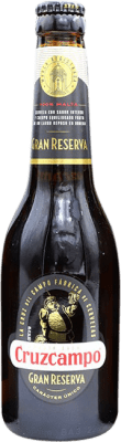 Cerveja Caixa de 6 unidades Cruzcampo Grande Reserva 33 cl