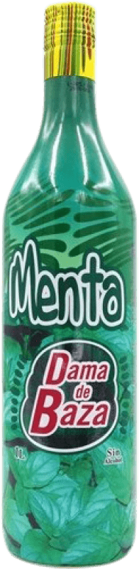 7,95 € Envio grátis | Schnapp Espadafor Dama de Baza Menta Espanha Garrafa 1 L Sem Álcool