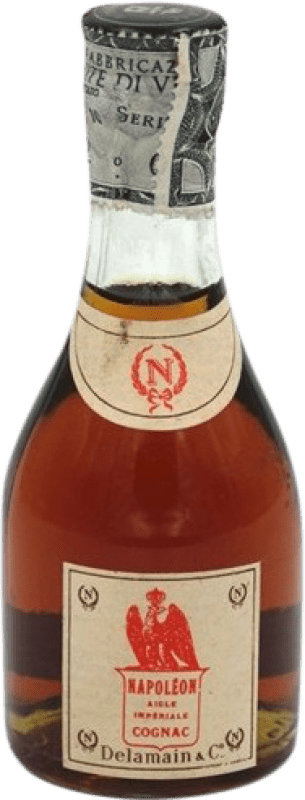 36,95 € Envío gratis | Coñac Delamain Napoleón Aigle Impériale Ejemplar Coleccionista A.O.C. Cognac Francia Botellín Miniatura 5 cl