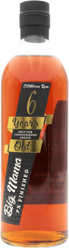 36,95 € Free Shipping | Rum Demerara Big Mama Dominican Republic 6 Years Bottle 70 cl