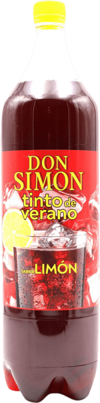 5,95 € Spedizione Gratuita | Bibite e Mixer Don Simón Tinto de Verano al Limón Spagna Bottiglia Speciale 1,5 L