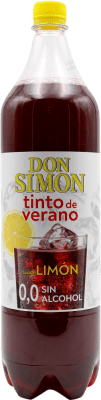 5,95 € 送料無料 | サングリアとワインレモネード Don Simón Tinto de Verano — サマーレッドワイン スペイン スペシャルボトル 1,5 L Limón — レモン アルコールなし
