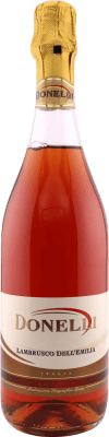 5,95 € Бесплатная доставка | Розовое игристое Donelli Rosado I.G.T. Emilia Romagna Италия Lambrusco бутылка 75 cl