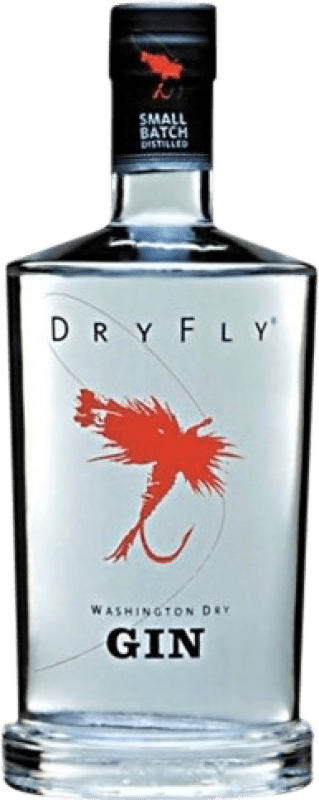 39,95 € Envio grátis | Gin Dry Fly Estados Unidos Garrafa 70 cl