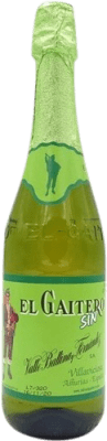 5,95 € Envio grátis | Sidra El Gaitero Espanha Garrafa 70 cl Sem Álcool