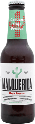 0,95 € Kostenloser Versand | Bier Estrella Damm Malquerida Red Ale — Rotes Spanien Kleine Flasche 25 cl