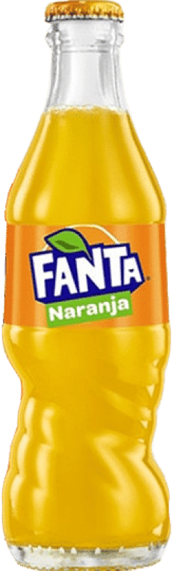 5,95 € Kostenloser Versand | 4 Einheiten Box Softdrinks Fanta Spanien Kleine Flasche 20 cl Naranja — Orange