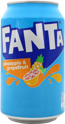 2,95 € Envoi gratuit | Boissons et Mixers Fanta Pineapple & Grapefruit Allemagne Boîte 33 cl