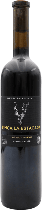 8,95 € 免费送货 | 红酒 Finca La Estacada Varietales 预订 D.O. Uclés 西班牙 瓶子 75 cl