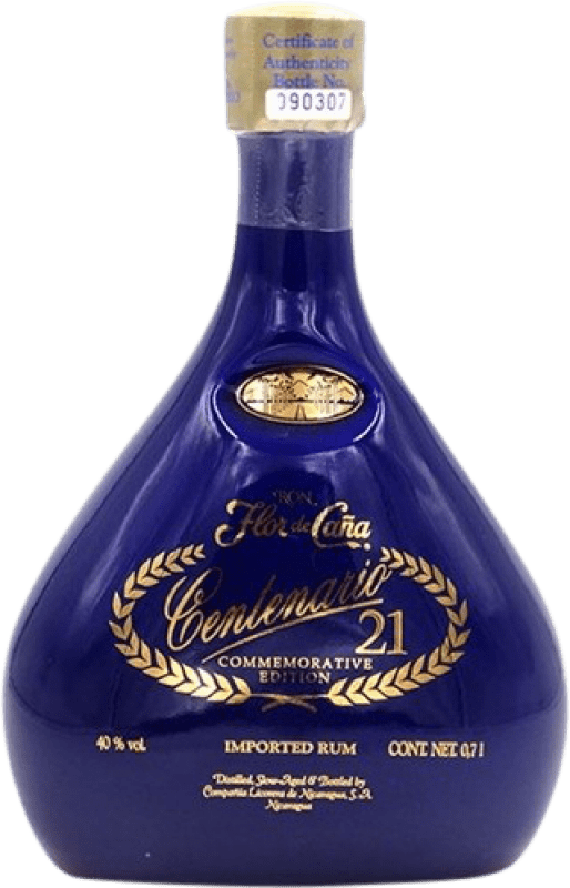 293,95 € 送料無料 | ラム Flor de Caña 21 Centenario ニカラグア ボトル 70 cl