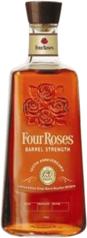 661,95 € Envoi gratuit | Whisky Bourbon Four Roses 120th Anniversary Cask Strength — Brut de Fût États Unis Bouteille 70 cl