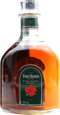 343,95 € Envío gratis | Whisky Bourbon Four Roses Single Barrel Reserva Estados Unidos Botella 70 cl