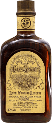 Whisky Single Malt Glen Grant Royal Wedding Collector's Specimen 25 Years 70 cl