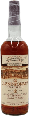 398,95 € Envio grátis | Whisky Single Malt Glendronach Tradicional Escócia Reino Unido 12 Anos 70 cl Exemplar de colecionador Não Próprio para Consumo