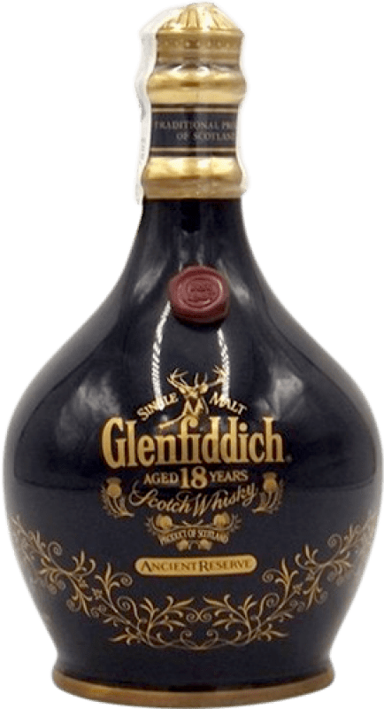 514,95 € 送料無料 | ウイスキーシングルモルト Glenfiddich Ancient 予約 スコットランド イギリス 18 年 ボトル 70 cl