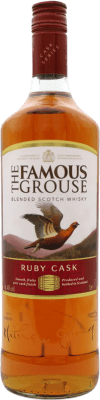 32,95 € 免费送货 | 调和威士忌 Glenturret The Famous Grouse Ruby Cask Finish — 橡木桶陈酿收尾 英国 1 L