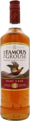 32,95 € Envío gratis | Whisky Blended Glenturret The Famous Grouse Ruby Cask Reino Unido Botella 1 L