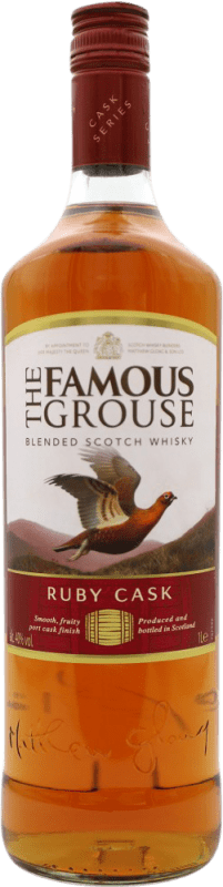 32,95 € 免费送货 | 威士忌混合 Glenturret The Famous Grouse Ruby Cask 英国 瓶子 1 L