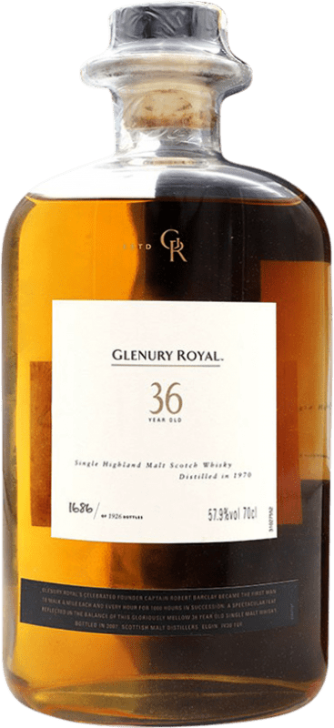 2 034,95 € Envio grátis | Whisky Single Malt Glenury Royal Reino Unido 36 Anos Garrafa 70 cl