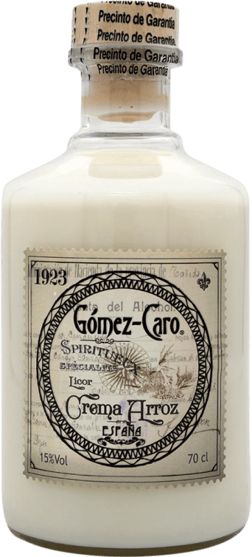 11,95 € Spedizione Gratuita | Crema di Liquore Gómez Caro Arroz Spagna Bottiglia 70 cl